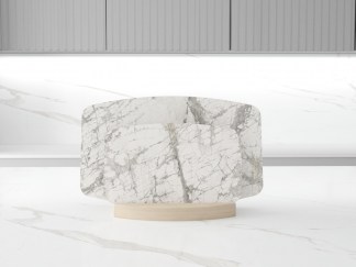 Kronco Ceramic Desk Calacatta